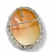 Brosche Mandile 1922 Dame Cammei  in Silber Conchiglia 2MSPCM159 - 2MSPCM159